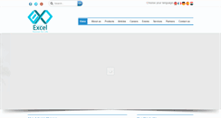 Desktop Screenshot of excelpharma.com.eg